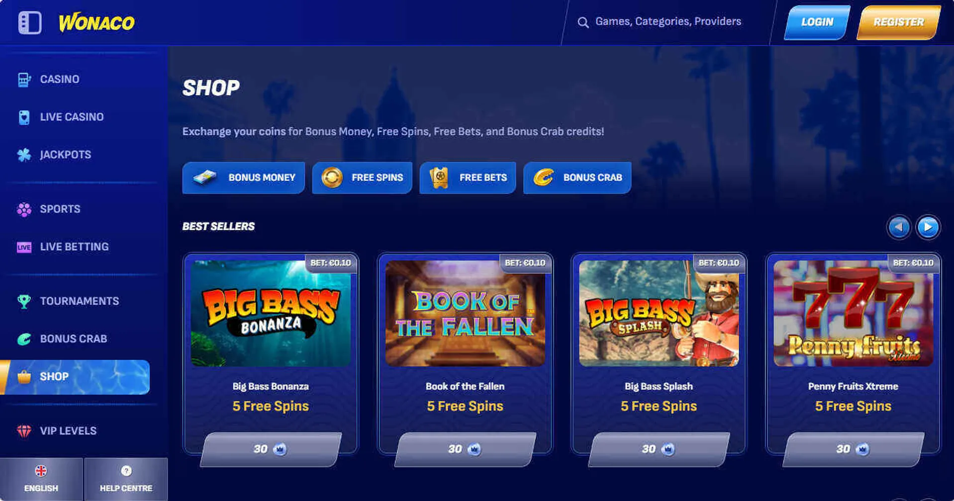 5 giros gratis bet365