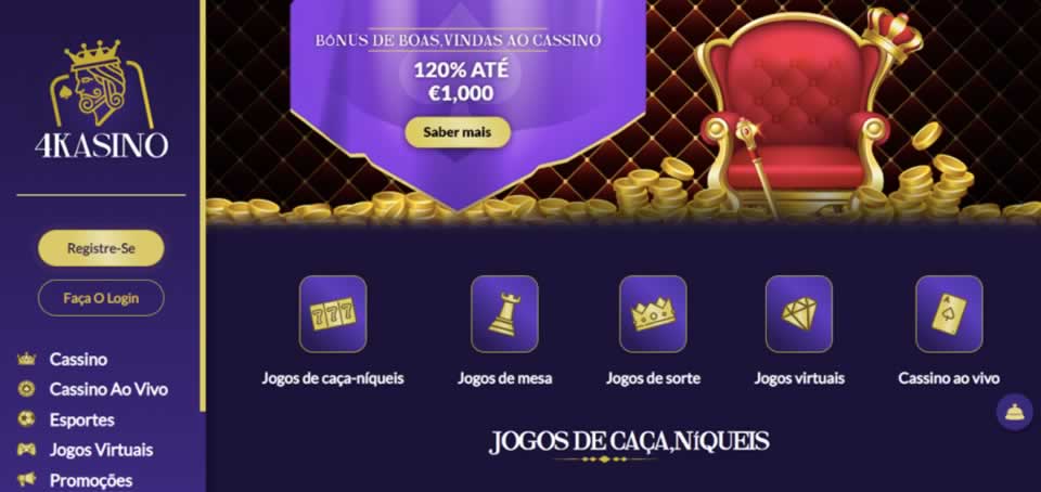Betfair login bônus